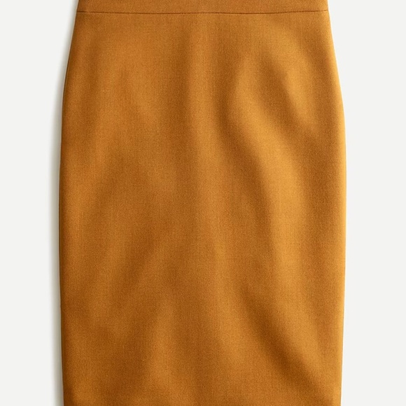 J. Crew Pencil skirt in double-serge wool Size 2 - Picture 1 of 4